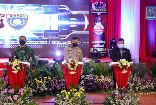 Luncurkan Sitangkas, Kapolda: Babinsa dan Bhabinkamtibmas Pahlawan Penanggulangan Covid-19