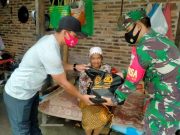 Kodim Magelang Bagikan Sembako Alumni Taruna Akabri 89