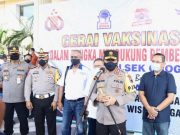 Persiapan Penerapan PTM, Ribuan Pelajar di Sukoharjo Jalani Vaksinasi