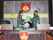 Irdam IV/Diponegoro Pimpim Taklimat Akhir Pengawasan Current Audit Itjenad TA. 2021