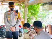 Percepatan Vaksinasi di Rawa Pening, Polres Semarang Luncurkan SINAWANG