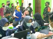 Dandim 0705/Magelang Tinjau Serbuan Vaksinasi di Wilayah Salam