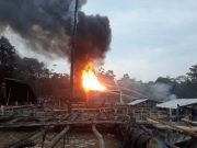 Kebakaran di Sumur Minyak Ilegal di Batanghari Berhasil Dipadamkan