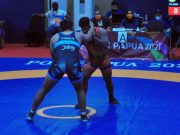 Pegulat Asal Kudus Rebut Medali Perak Kelas Bebas 125 Kg