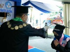 UMK Gelar Wisuda Drive Thru Sebagai Upaya Penerapan Prokes