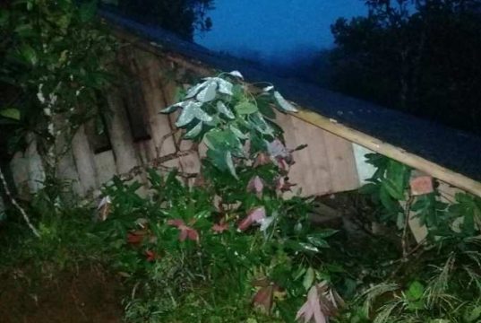Warga Mergolangu Kalibawang Wonosobo Terbenam Tanah Longsor