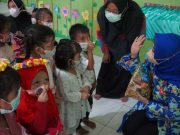 Bunda PAUD Jepara Serahkan Bantuan Sarana Pendidikan di Karimunjawa