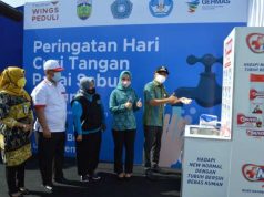 Peringati Hari Cuci Tangan Pakai Sabun Sedunia , Ini yang Dilakukan Bupati Jepara untuk Edukasi Prokes