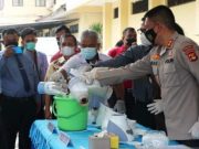 Polisi musnahkan 3,1 Kg Sabu-sabu Milik Empat Pengedar