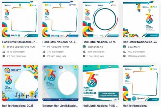 15 Link Twibbon Hari Listrik Nasional 2021, Terbaru