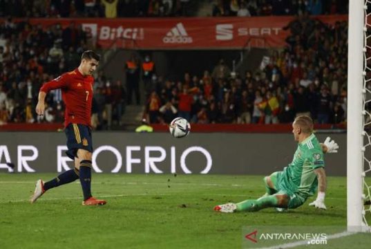 Alvaro Morata Antar Spanyol ke Putaran Final Piala Dunia 2022