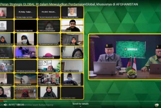 Unissula Hadirkan Dubes Afganistan Bahas Peran Indonesia dalam Peradaban Dunia