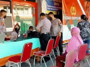 Terkoneksi Secara Daring dengan Kapolri, Kapolres Wonogiri Pimpin Akselerasi Vaksinasi