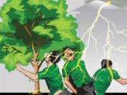 Buruh Tani Tewas Tersambar Petir Saat Memanggul Cangkul