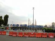 Pemkot Tegal Tutup Jalan Masuk Alun-alun, Warga Bereaksi