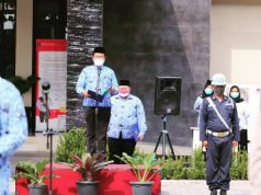 Kabadiklat Pimpin Upacara Peringatan Hari Pahlawan Badiklat Jateng