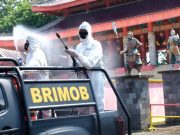 Operasi Zebra 2021, Polda Jateng Bagikan Masker dan Disinfektan