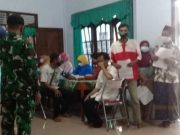 Ratusan Santri di Kecamatan Srumbung Divaksin