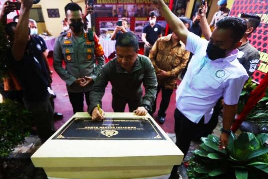 Kapolda Riau Ke Polsek Bawen, Temu Kangen dengan Mantan Anggotanya
