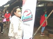 Krisseptiana Bersama Pertiwi Indonesia Tilik Kampung Asap Bagi Sembako