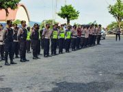 Polres Semarang Kawal Masa Aksi Demo Buruh Tuntut Kenaikan Upah ke Kota Semarang