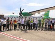 Pesawat Citilink Lepas Landas Dengan Lancar Dari Halim Perdanakusuma Menuju Ngloram Blora