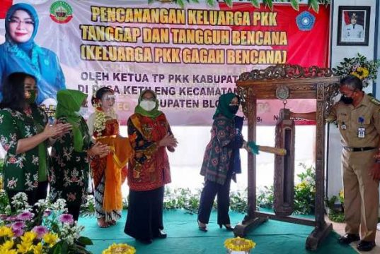 TP PKK Blora Mencanangkan Program Desa Keluarga Tangguh dan Tanggap Bencana