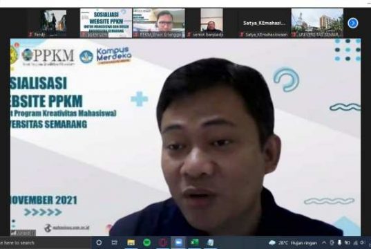 USM Gelar Sosialisasi Website PPKM