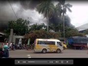 Pabrik Kacang Dua Kelinci Terbakar