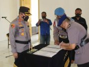 Jabatan Kasatpolairud Polres Tegal Kota Diserahterimakan
