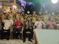Ketum KONI Kota Magelang Melepas Atlet Tarung Derajat ke POR Dulongmas