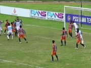 PSIW Samakan Kedudukan 2-2 atas PPSM Sakti di Menit Terakhir