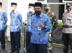 Bupati Wonosobo Targetkan Desember 2021 Cakupan Vaksinasi Sudah Mencapai 70 Persen