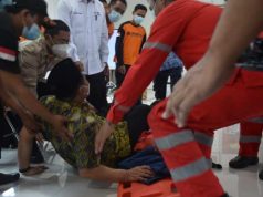 Wagub Taj Yasin Pura-Pura Jatuh, Relawan dan Tamu Undangan Pelatihan Panik