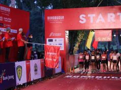 Pelari Elite Race Borobudur Marathon 2021 Dilepas Gubernur dan Menpora
