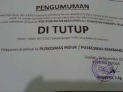 Dikeluhkan Warga, Penutupan Semua Puskesmas Pembantu dan PKD di Kec. Kembang Jepara
