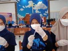 Vaksinasi Massal Berhadiah Kulkas di GITJ Margokerto, Sasar 3000 Orang