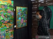 Obati Kerinduan Berekspresi di Masa Pandemi dengan Gelar Pameran Lukisan