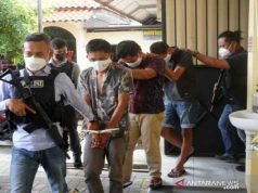 Polres Sukoharjo Tahan Tiga Pelaku Pencuri Kabel Telkom