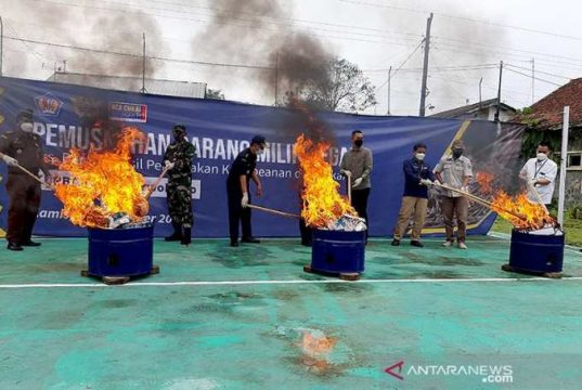Kerugian Negara Akibat Rokok Ilegal di Kabupaten Banyumas Hampir Rp 500 Juta
