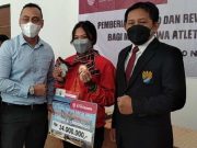 KONI Kota Semarang Apresiasi Unisbank Peduli Atlet PON
