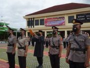 Mutasi di Polres Grobogan, Kapolsek Baru Karangrayung dan Gubug Diminta Waspadai Banjir