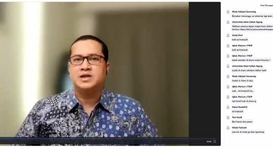 Prodi Komunikasi Unissula Perkuat Kompetensi Digital Virtual Public Speaking