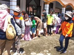 Gladi Uji EWS di Wilayah Rawan Banjir Tirtomoyo Wonogiri