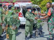 Di Kismantoro Wonogiri, Peserta Diklat Linmas Dapat Bantuan Bibit Petai
