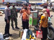 Tim Satgas Covid-19 Wonogiri Gelar Patroli Prokes di Pasar Tradisional