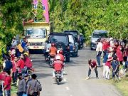 Ratusan ASN Kabupaten Pacitan Kerja Bakti Massal Membersihkan Jalan