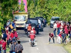Ratusan ASN Kabupaten Pacitan Kerja Bakti Massal Membersihkan Jalan