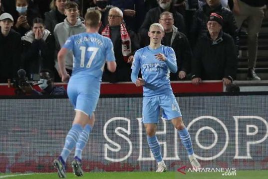 Manchester City Amankan Tiga Poin dari Brentford