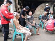 Sukarelawan PMI Baksos ke Panti ODGJ Mbah Marsiyo